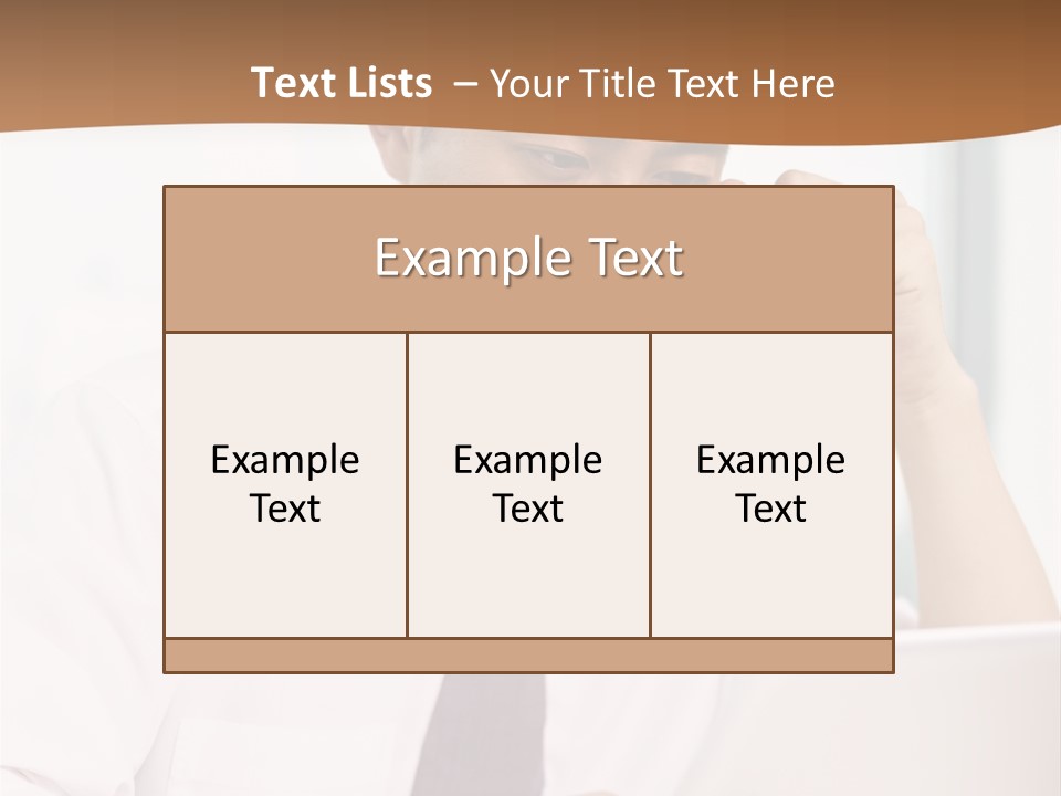 Portrait Computer Japanese PowerPoint Template