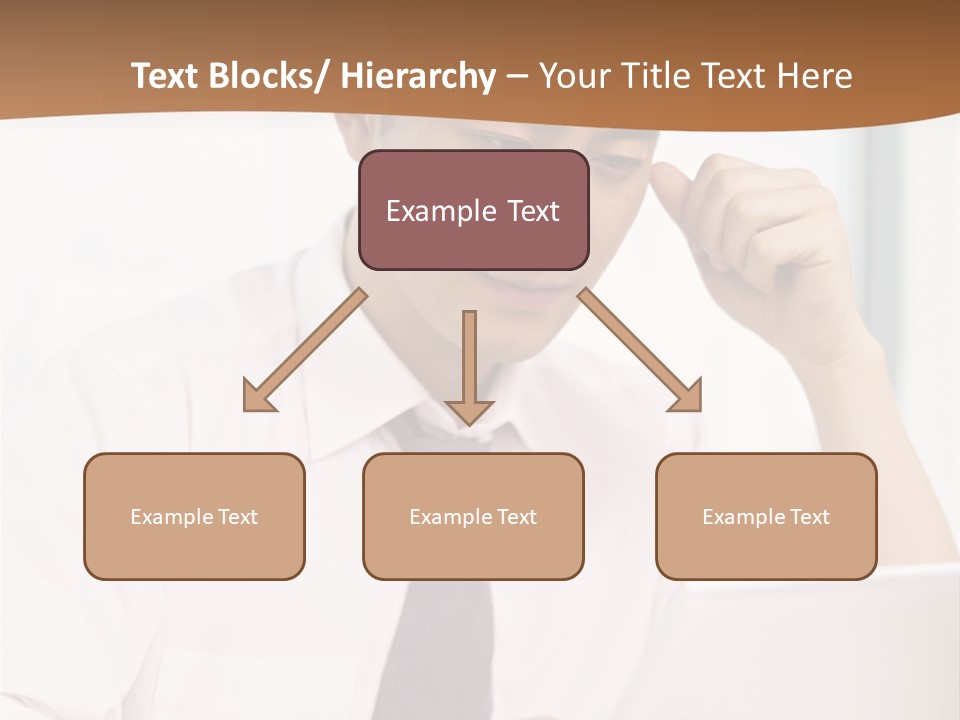 Portrait Computer Japanese PowerPoint Template