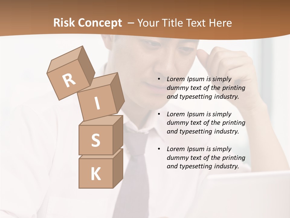 Portrait Computer Japanese PowerPoint Template