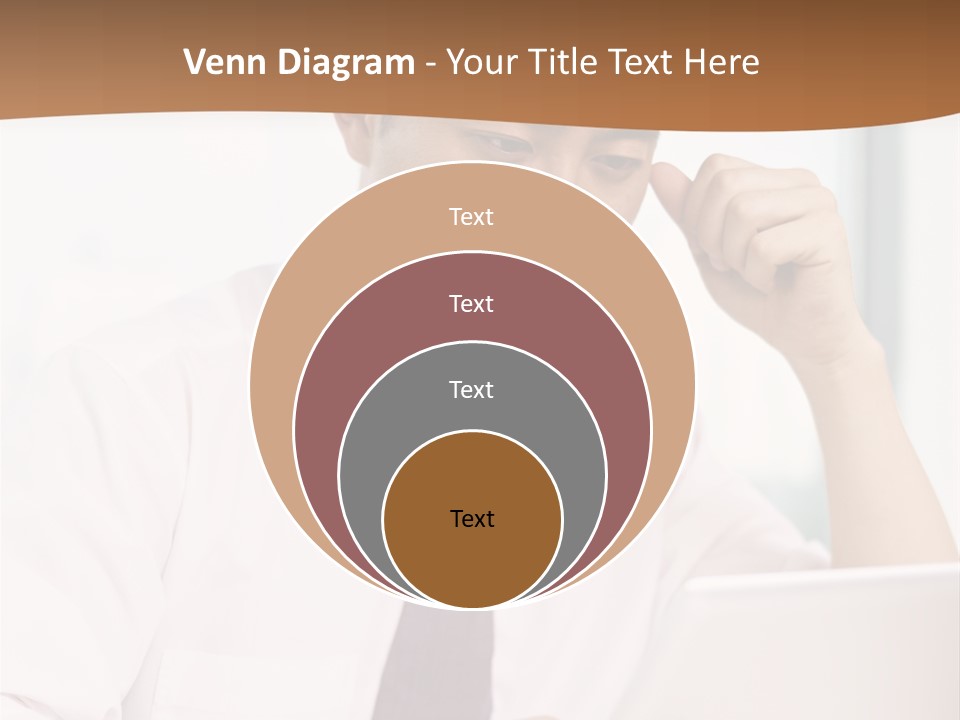 Portrait Computer Japanese PowerPoint Template