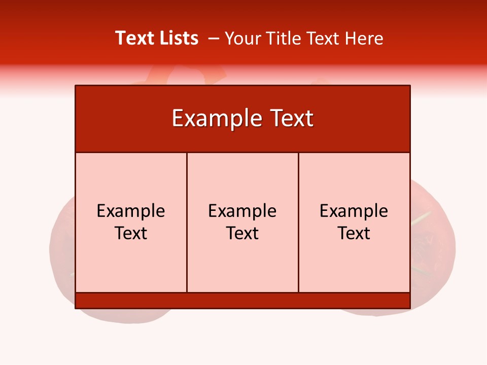 A Picture Of A Tomato And Asparagus On A White Background PowerPoint Template