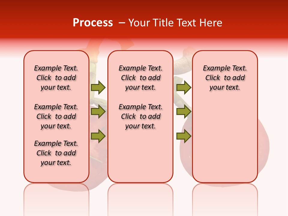 A Picture Of A Tomato And Asparagus On A White Background PowerPoint Template