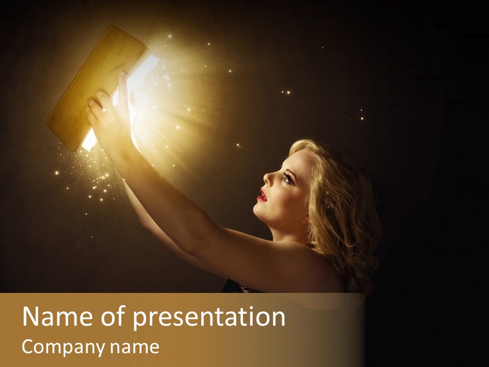 Classroom Group Five People PowerPoint Template