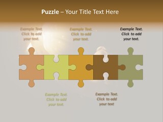 Classroom Group Five People PowerPoint Template