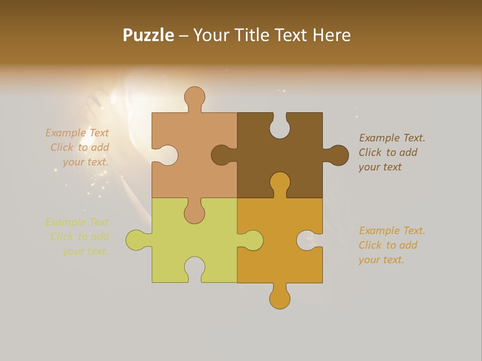 Classroom Group Five People PowerPoint Template