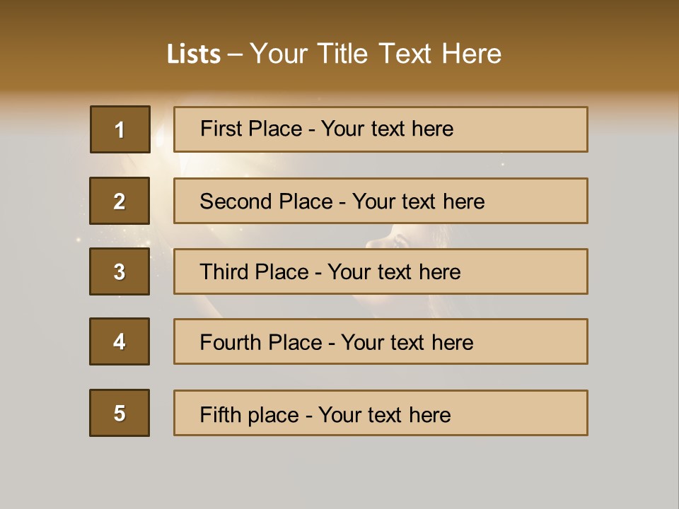 Classroom Group Five People PowerPoint Template
