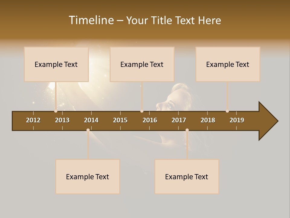 Classroom Group Five People PowerPoint Template