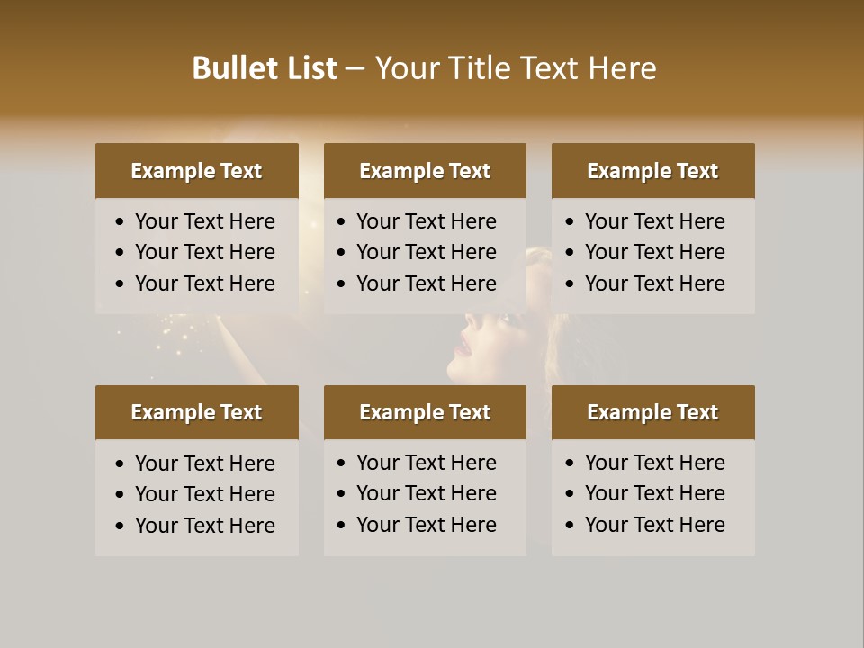 Classroom Group Five People PowerPoint Template