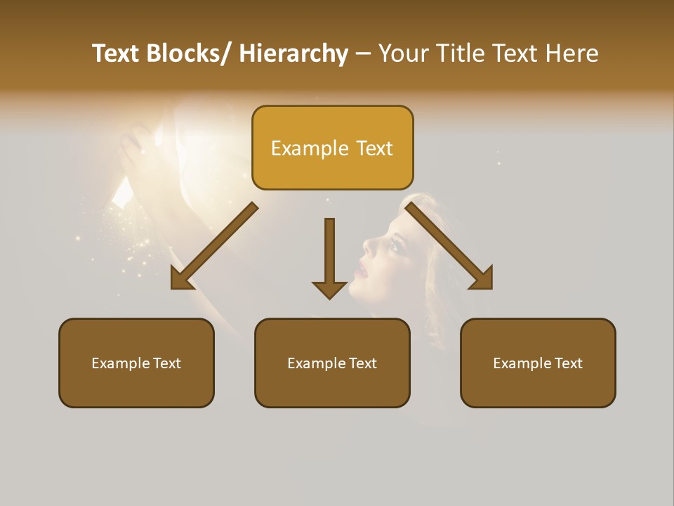 Classroom Group Five People PowerPoint Template