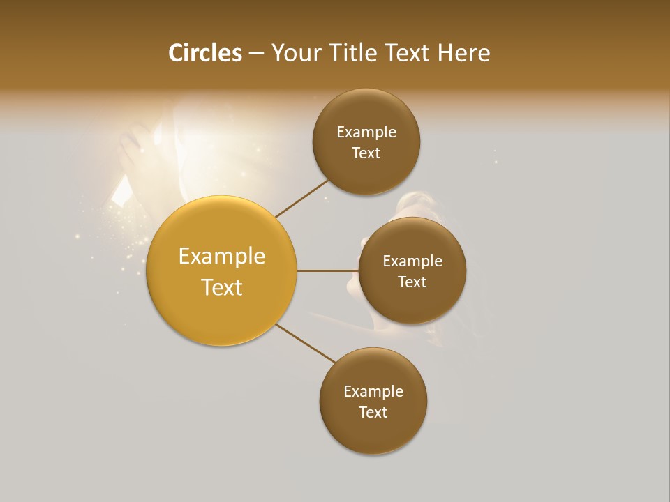 Classroom Group Five People PowerPoint Template