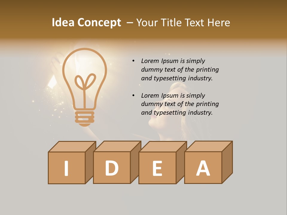 Classroom Group Five People PowerPoint Template