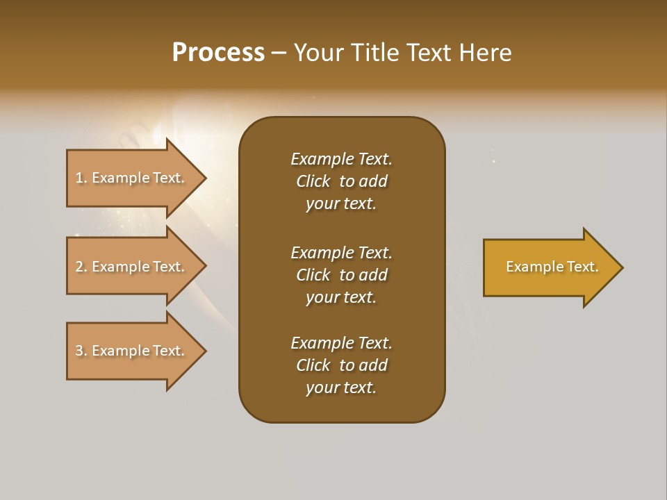 Classroom Group Five People PowerPoint Template