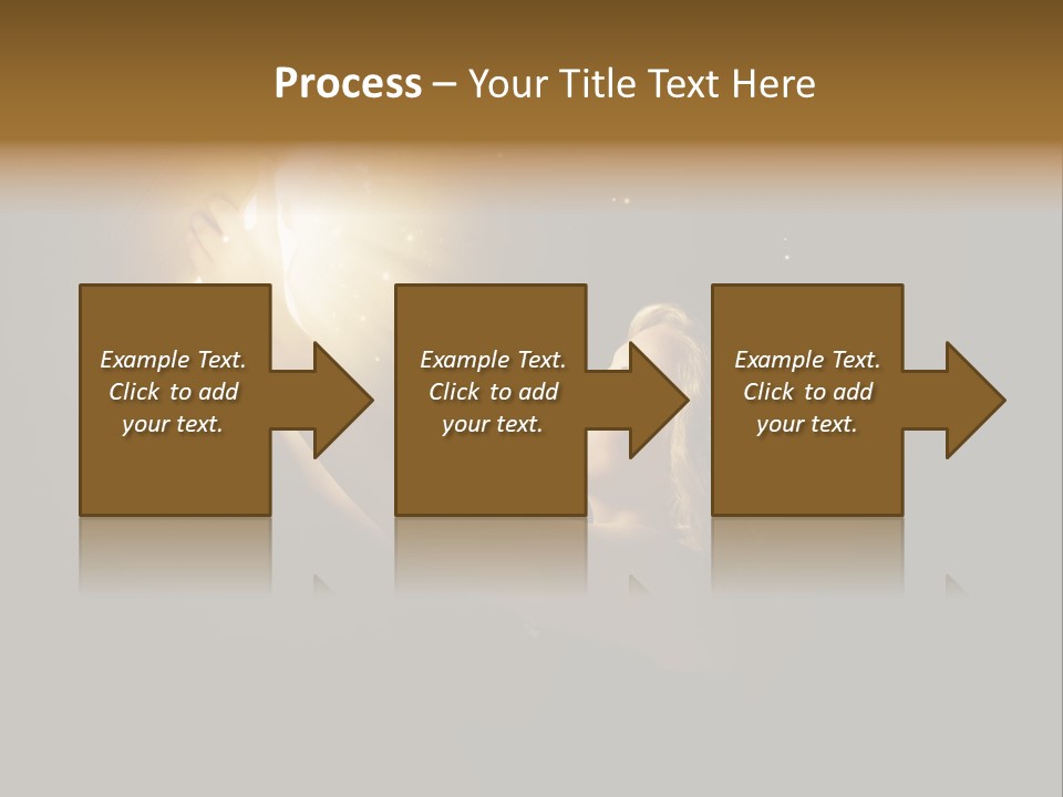 Classroom Group Five People PowerPoint Template