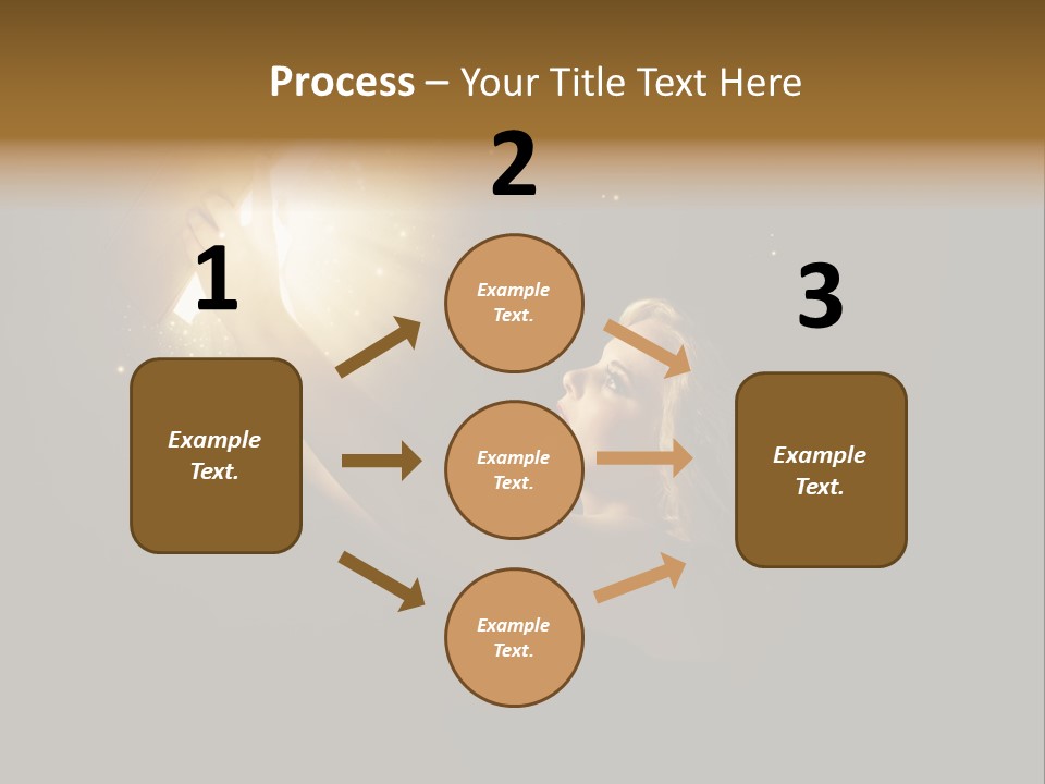 Classroom Group Five People PowerPoint Template