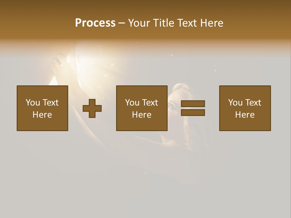 Classroom Group Five People PowerPoint Template