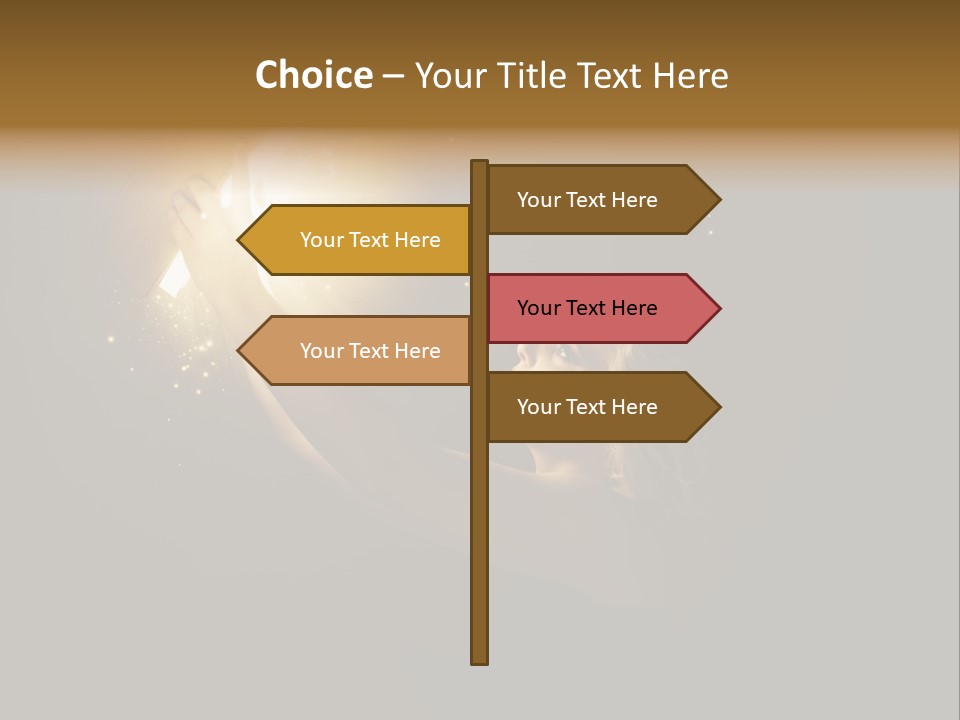Classroom Group Five People PowerPoint Template