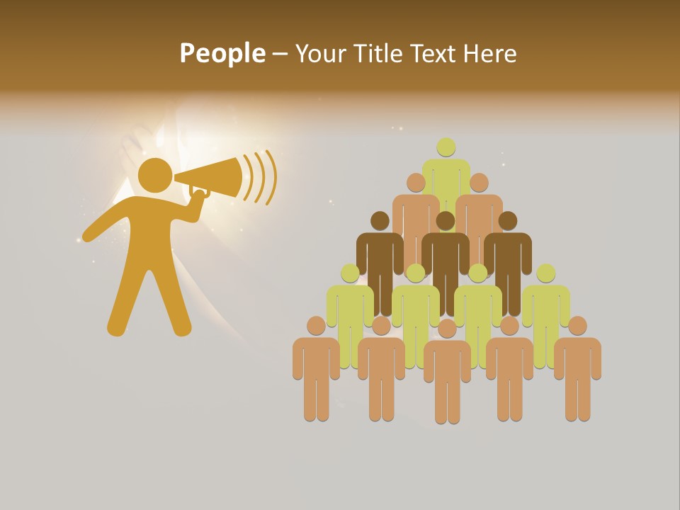Classroom Group Five People PowerPoint Template