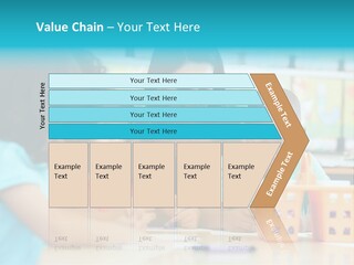 Classroom Group Five People PowerPoint Template