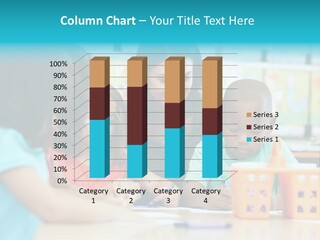 Classroom Group Five People PowerPoint Template