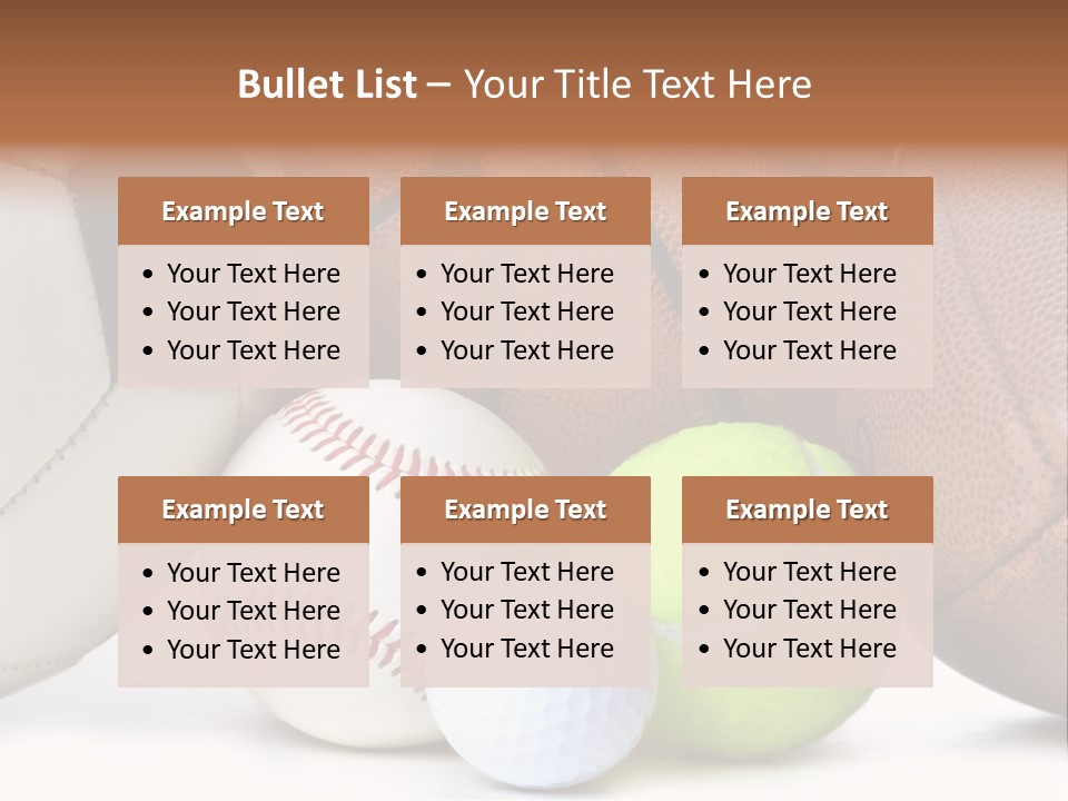 Billiards Pool Eight PowerPoint Template