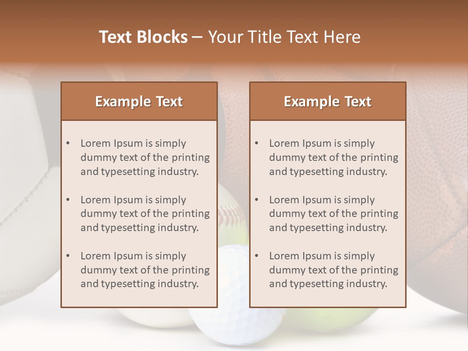 Billiards Pool Eight PowerPoint Template