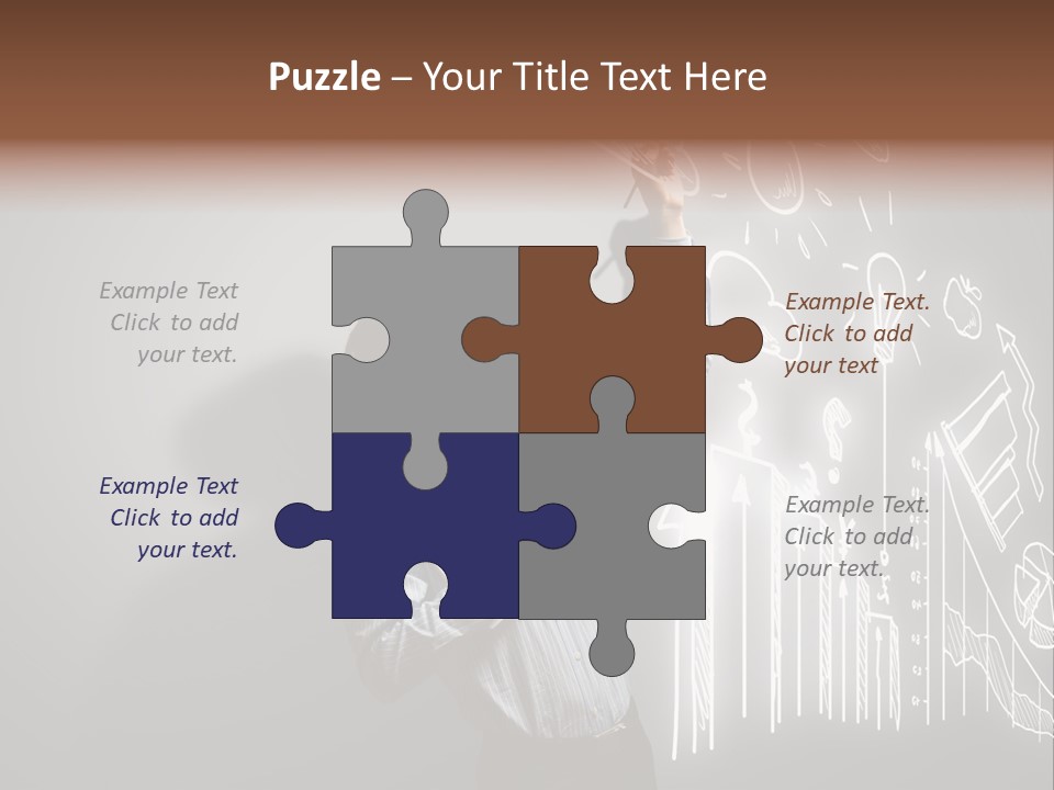 Adult Trendy Student PowerPoint Template