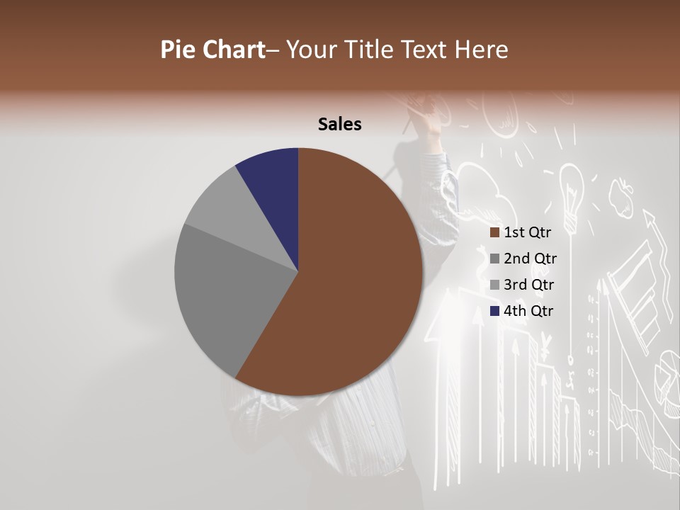 Adult Trendy Student PowerPoint Template