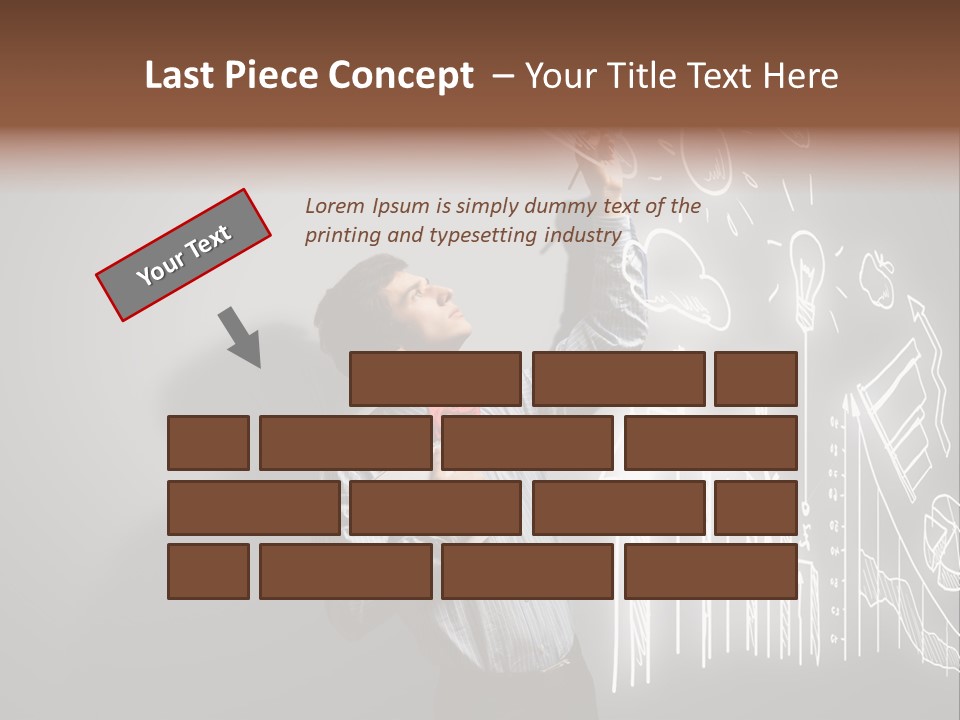 Adult Trendy Student PowerPoint Template