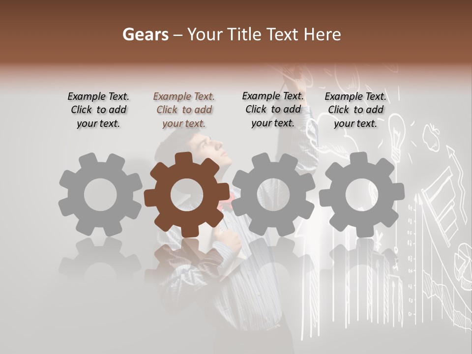 Adult Trendy Student PowerPoint Template