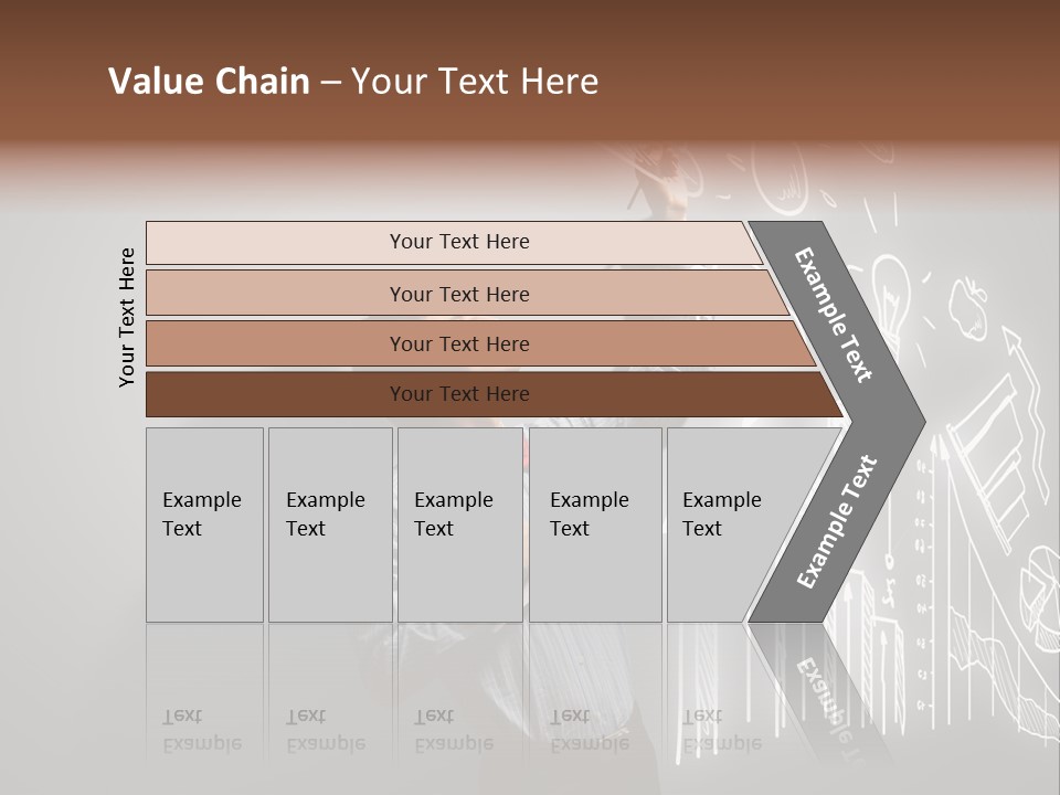Adult Trendy Student PowerPoint Template