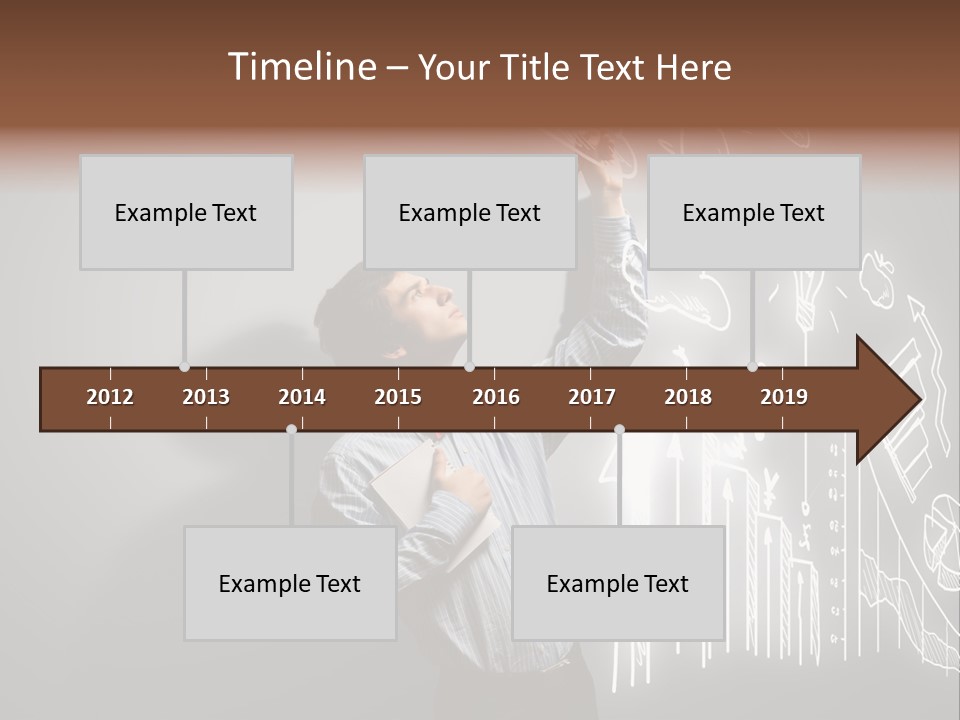 Adult Trendy Student PowerPoint Template