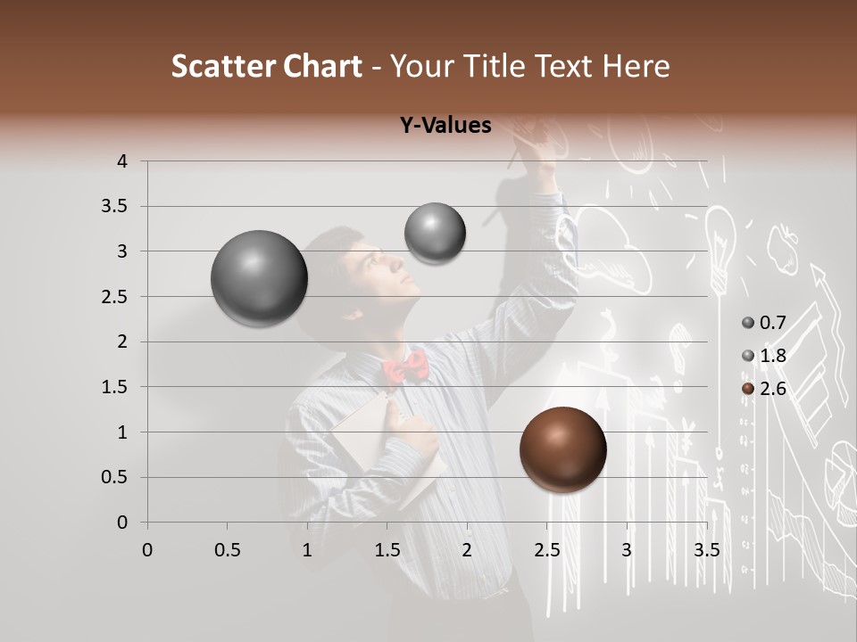 Adult Trendy Student PowerPoint Template