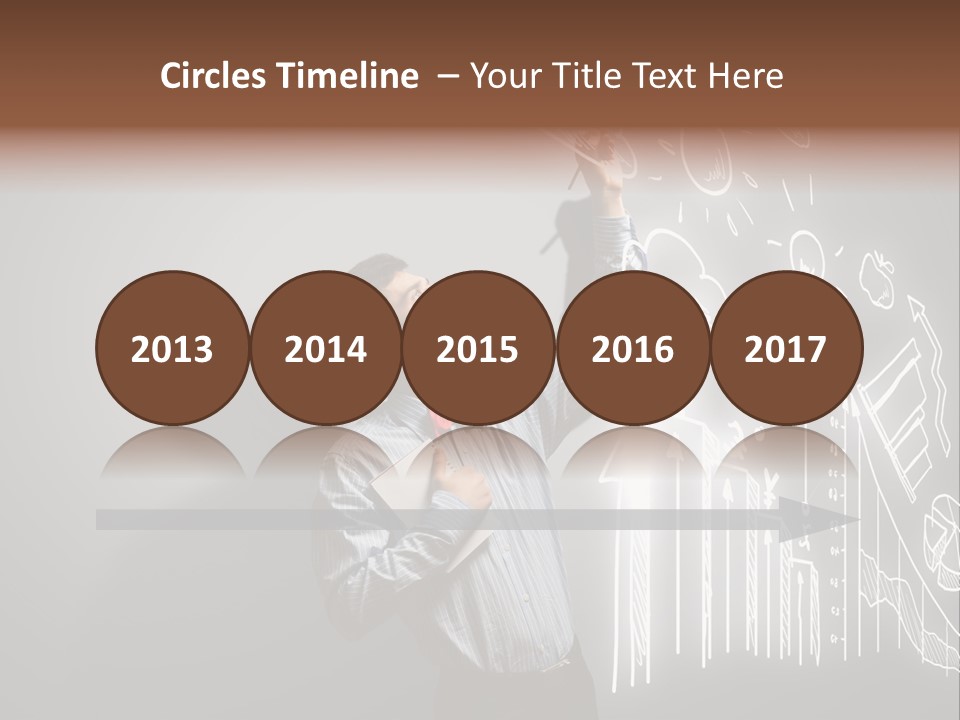 Adult Trendy Student PowerPoint Template