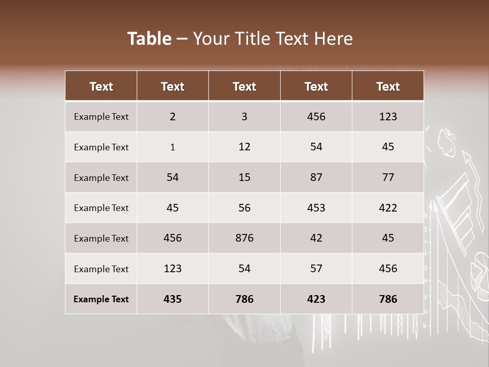 Adult Trendy Student PowerPoint Template