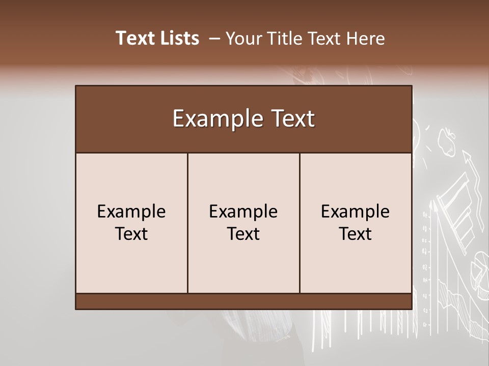 Adult Trendy Student PowerPoint Template