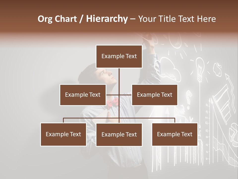 Adult Trendy Student PowerPoint Template