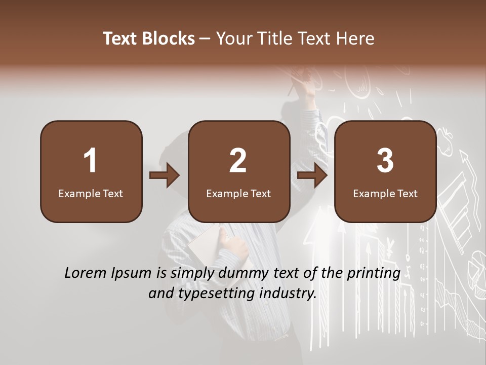 Adult Trendy Student PowerPoint Template