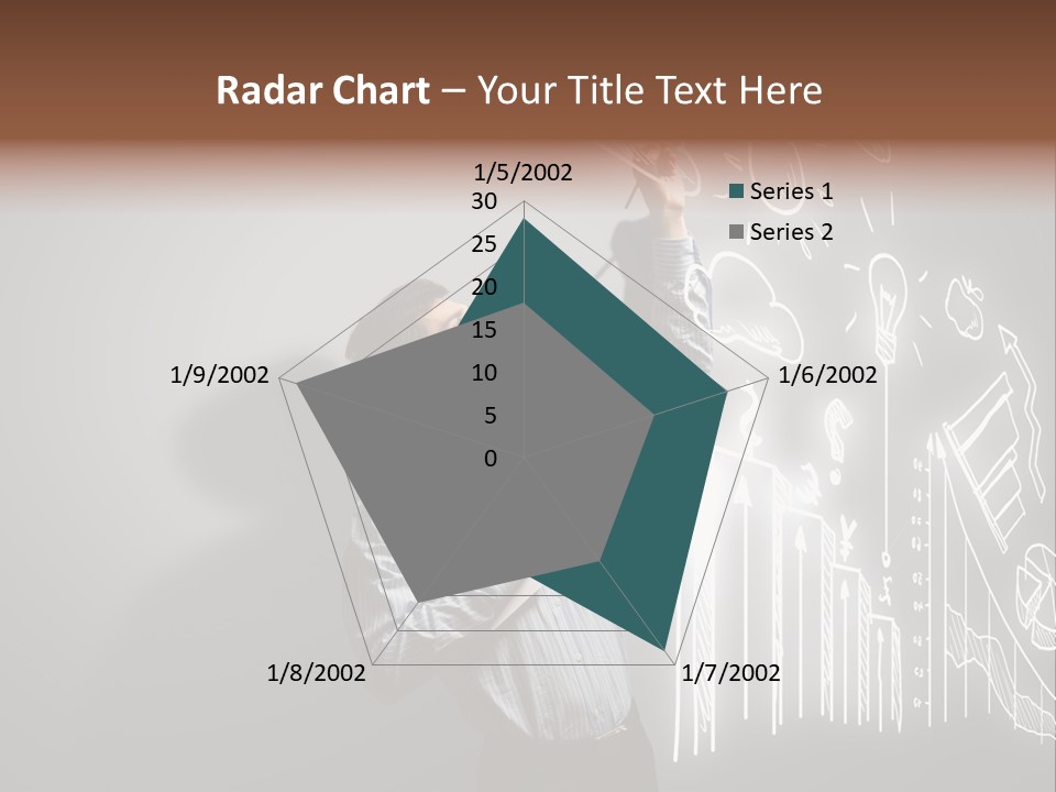 Adult Trendy Student PowerPoint Template