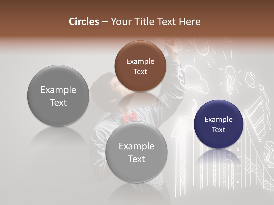 Adult Trendy Student PowerPoint Template