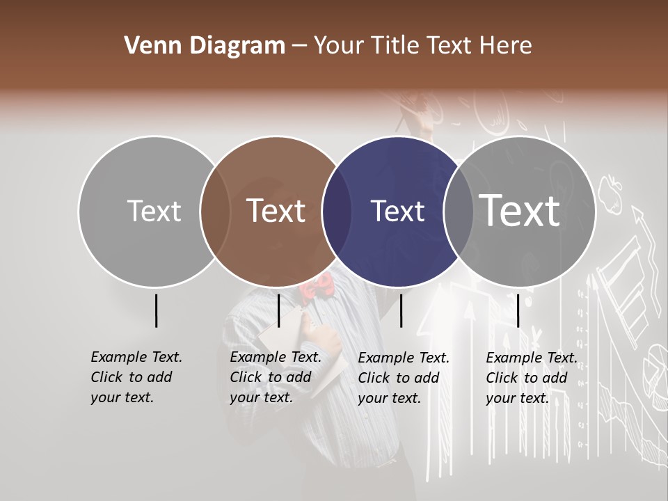 Adult Trendy Student PowerPoint Template