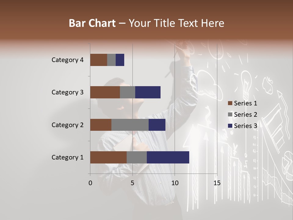 Adult Trendy Student PowerPoint Template