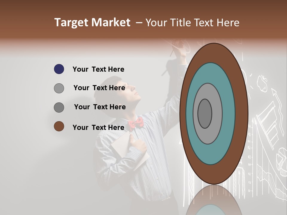 Adult Trendy Student PowerPoint Template