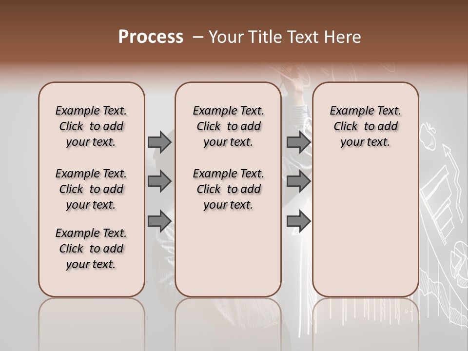 Adult Trendy Student PowerPoint Template