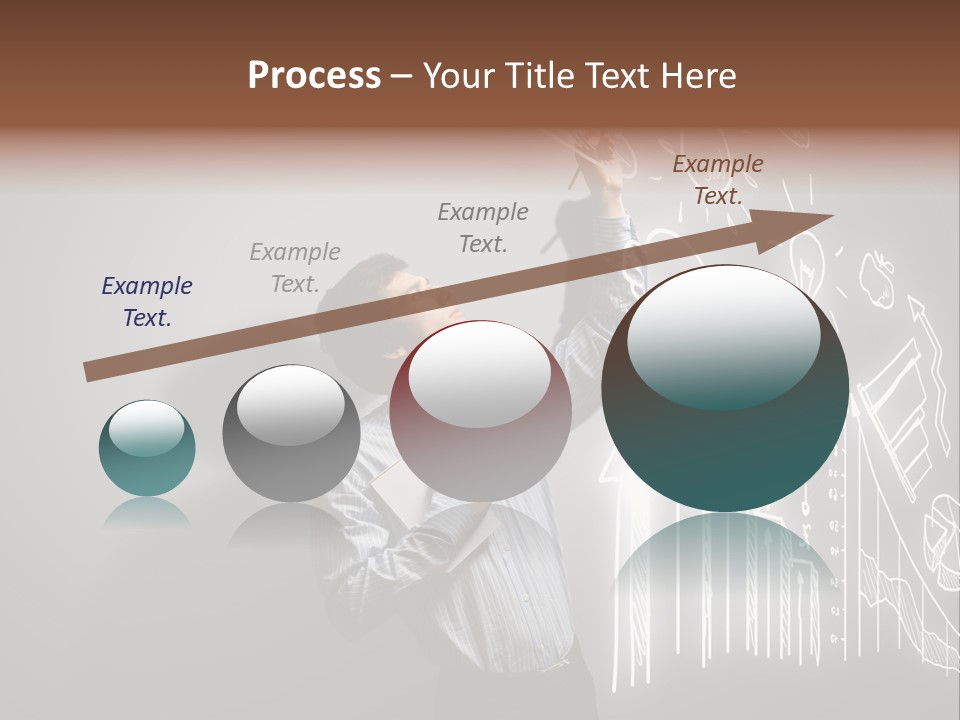 Adult Trendy Student PowerPoint Template