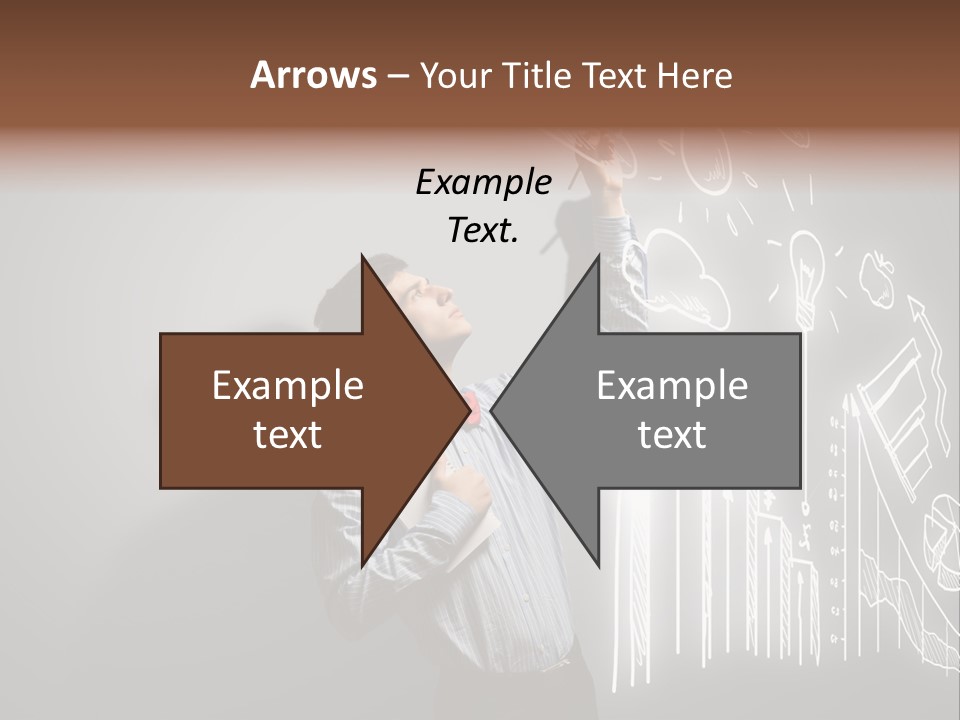 Adult Trendy Student PowerPoint Template