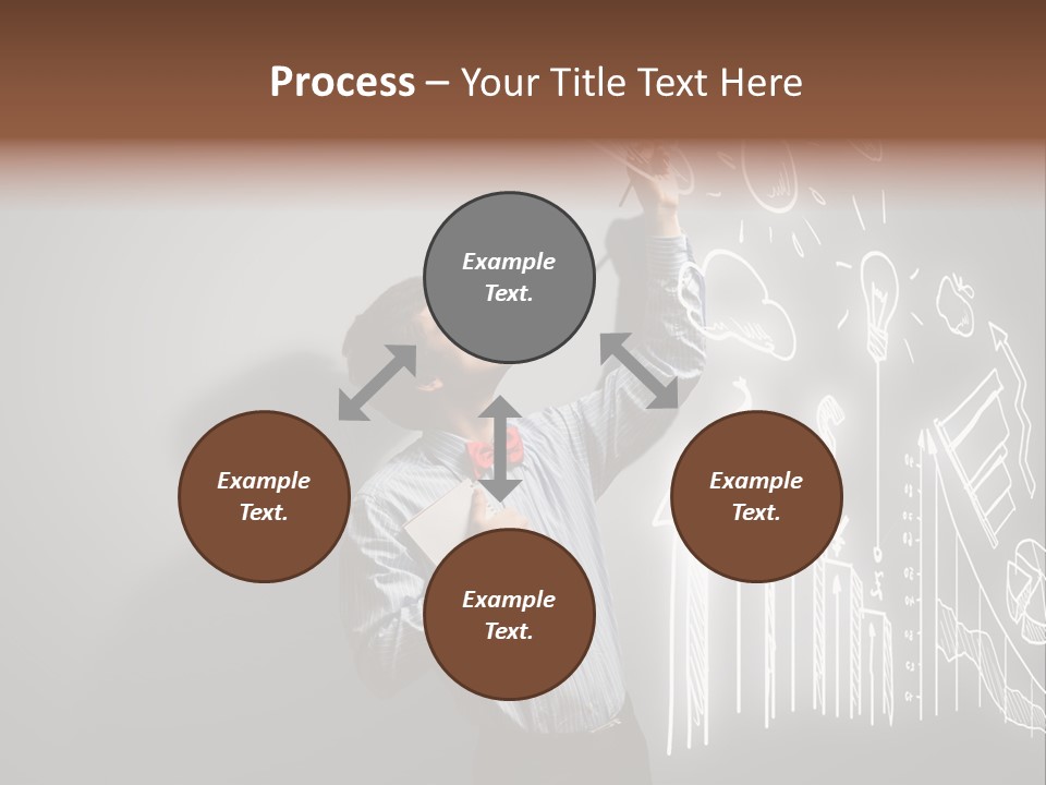 Adult Trendy Student PowerPoint Template