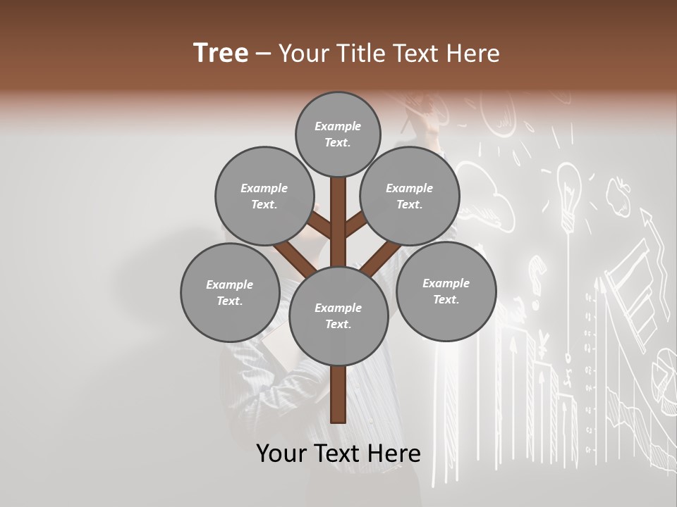 Adult Trendy Student PowerPoint Template