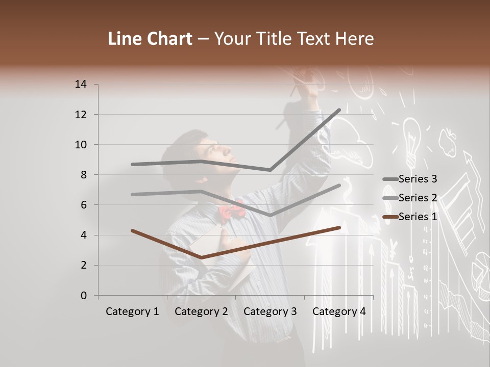 Adult Trendy Student PowerPoint Template