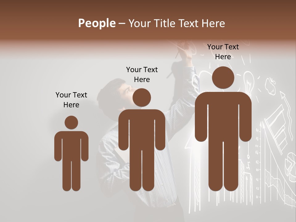 Adult Trendy Student PowerPoint Template