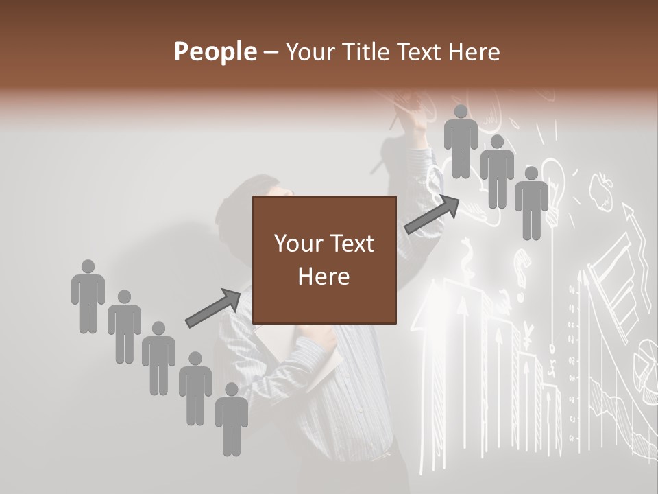 Adult Trendy Student PowerPoint Template